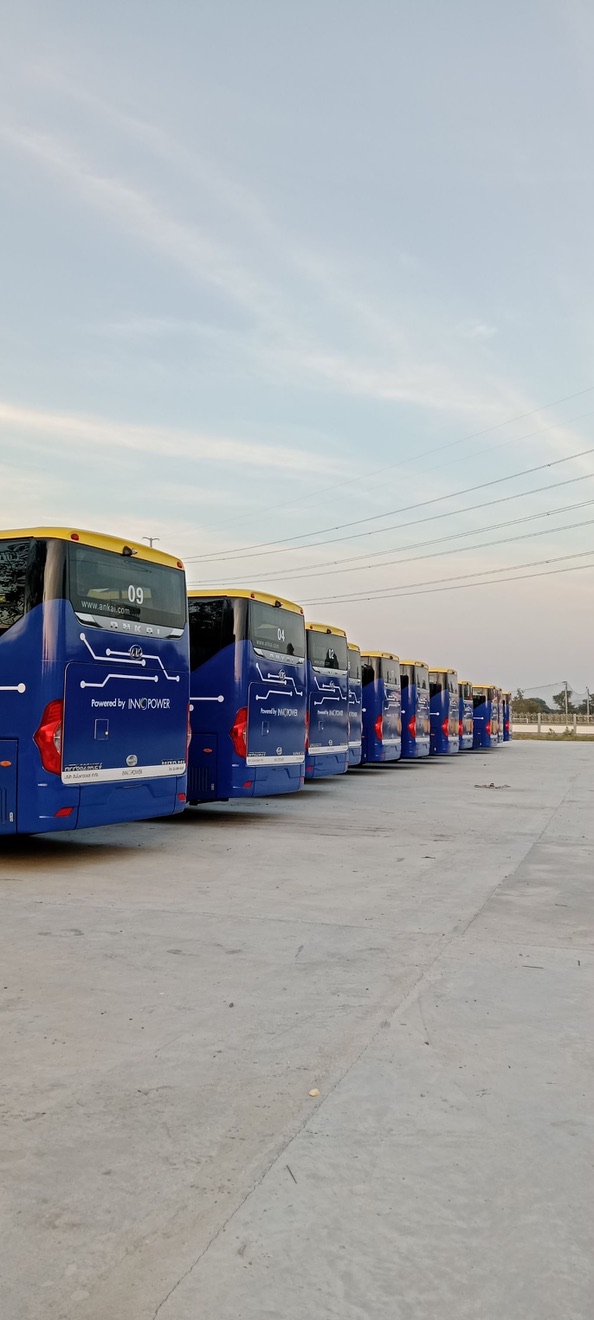 ANKAI EV Bus มุมมองภายใน - IoT Integration